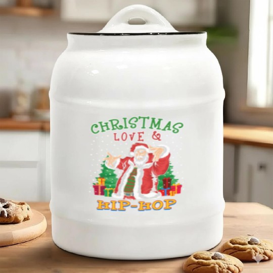 Christmas, Love & Hip Hop, Santa’s Holiday Look Ceramic Cookie Jars