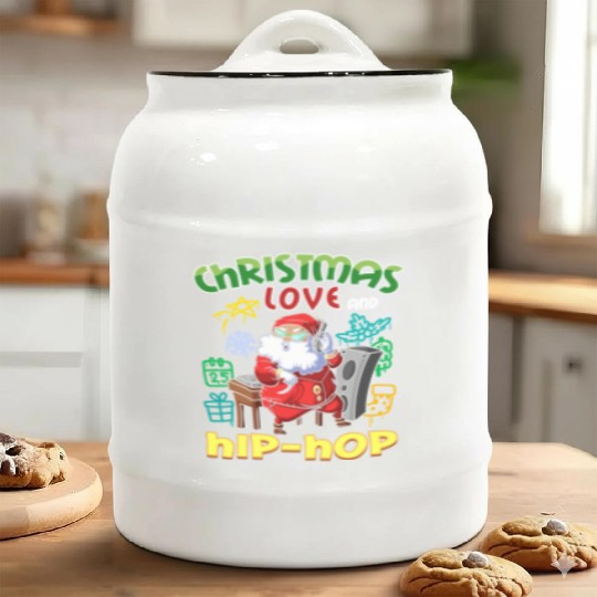 Christmas, Love & Hip Hop, Santa’s Holiday Look Ceramic Cookie Jars