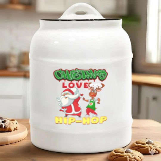 Christmas, Love & Hip Hop, Santa’s Holiday Look Ceramic Cookie Jars