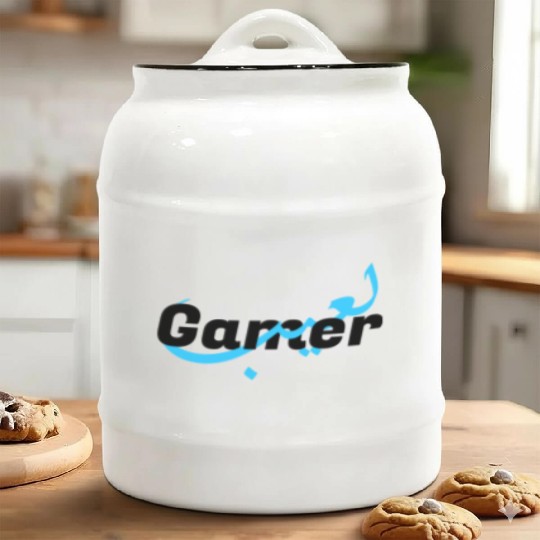 Gamer" Ceramic Cookie Jars with a Modern and Unique Design