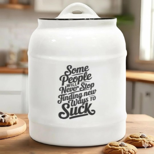 People Never Stop Finding New Ways to Suck Vector Ceramic Cookie Jars