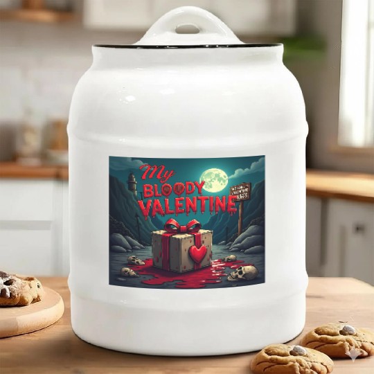 My bloody Valentine Ceramic Cookie Jars