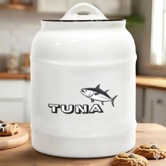 TUNA Ceramic Cookie Jars