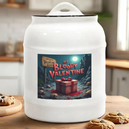 My bloody Valentine Ceramic Cookie Jars