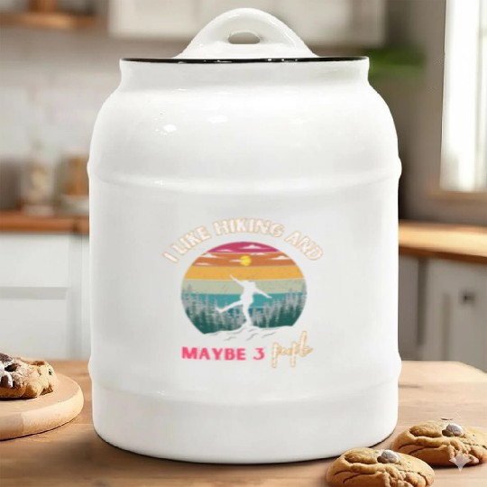 Hiking companions Ceramic Cookie Jars