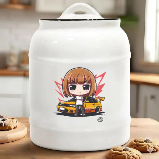 Chibi JDM Sport Car – Japan Style Ceramic Cookie Jars