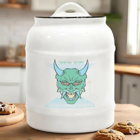 Anime Japanese Streetwear Ceramic Cookie Jars
