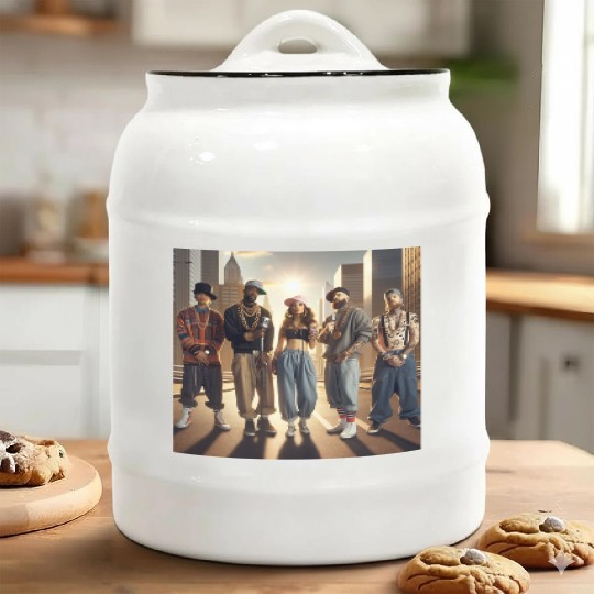 Hip-hop/Rap Ceramic Cookie Jars