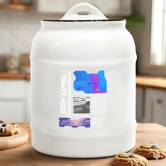 Ganster 2 Streetwear Style Ceramic Cookie Jars
