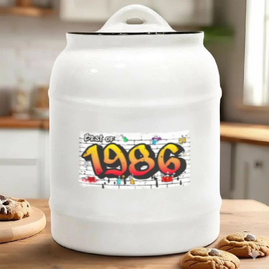 Best of 1986 Graffiti – 39 Years of Urban Attitude Ceramic Cookie Jars