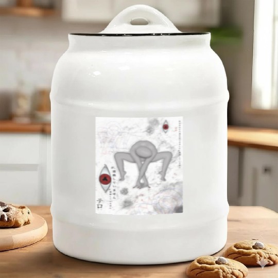 Crawl Creeper Ceramic Cookie Jars