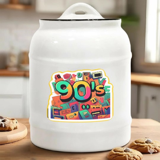 Retro Vibes: Game Like It’s the 90s Ceramic Cookie Jars