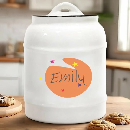 emily Ceramic Cookie Jars