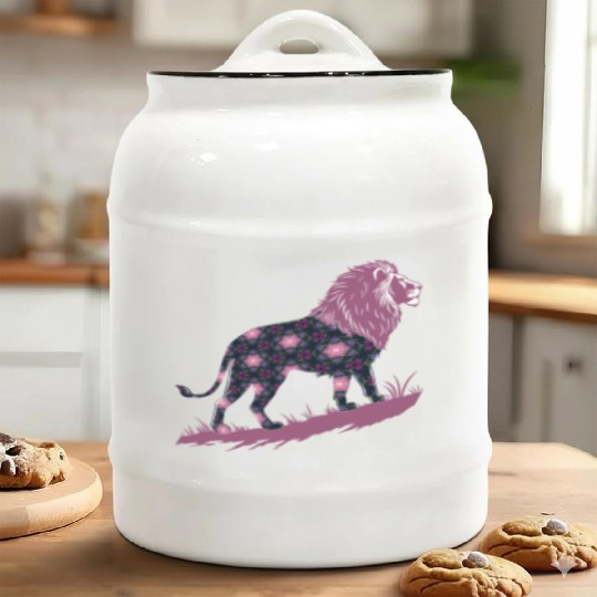 Star of David Pattern 20 Lion of Judah Ceramic Cookie Jars
