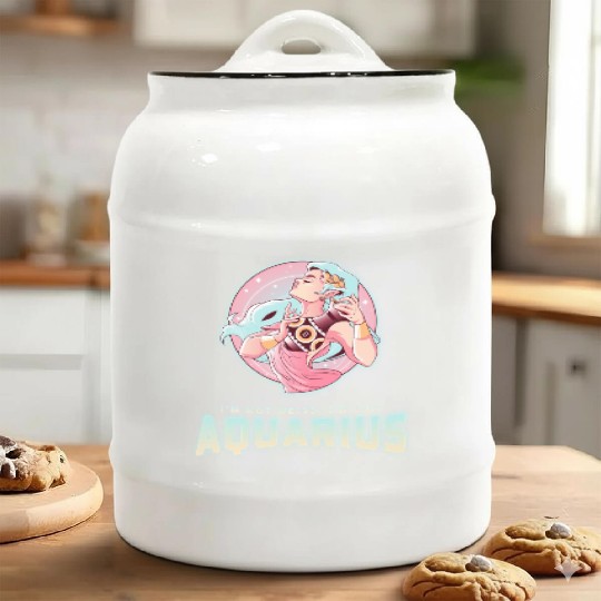 im not weird just aquarius Ceramic Cookie Jars