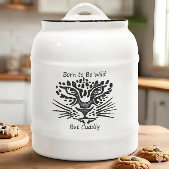Born to Be Wild – But Cuddly Ceramic Cookie Jars