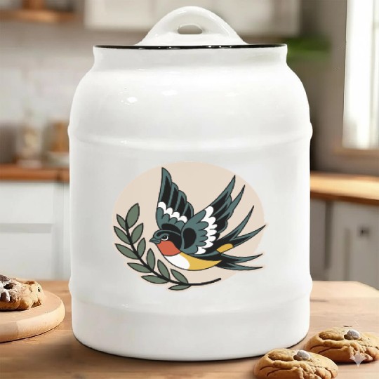 Angry Bird Ceramic Cookie Jars