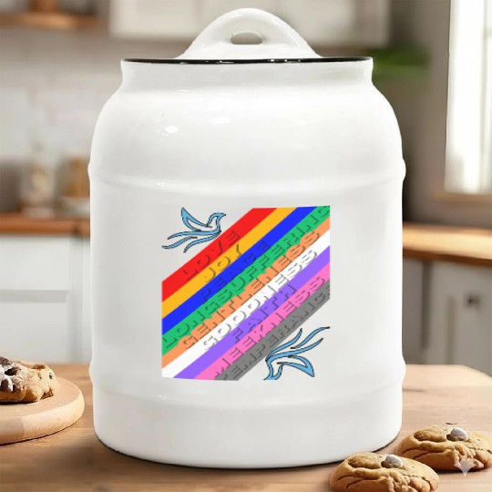 Fruit of the Spirit Ceramic Cookie Jars