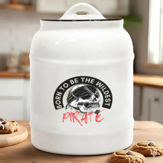 Born to bw the wild Ceramic Cookie Jars