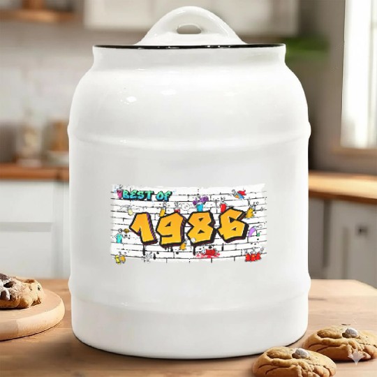 Best of 1986 Graffiti – 39 Years of Urban Attitude Ceramic Cookie Jars