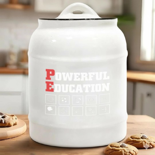Physical Education Teacher PE Coach Ceramic Cookie Jars