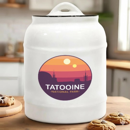Tatooine National Park Ceramic Cookie Jars