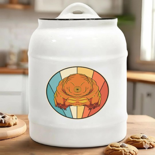 Water Bear Tardigrade Lover Science Biology Ceramic Cookie Jars