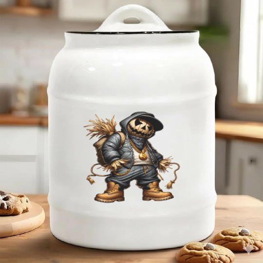 Scare Swag – Hooded Harvest Hustler Ceramic Cookie Jars