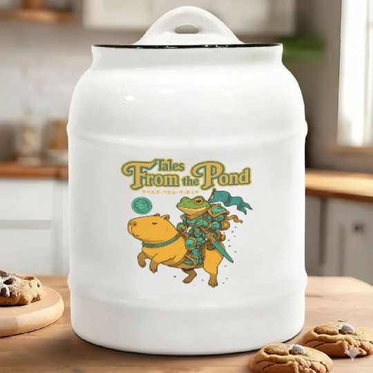 Tales From The Pond Ceramic Cookie Jars