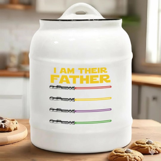 I Am Their Father Ceramic Cookie Jars