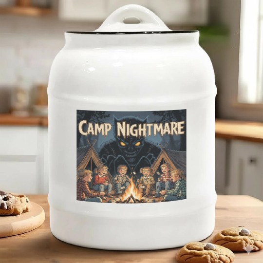 Horror Steven Rhodes, Camp Nightmare Ceramic Cookie Jars