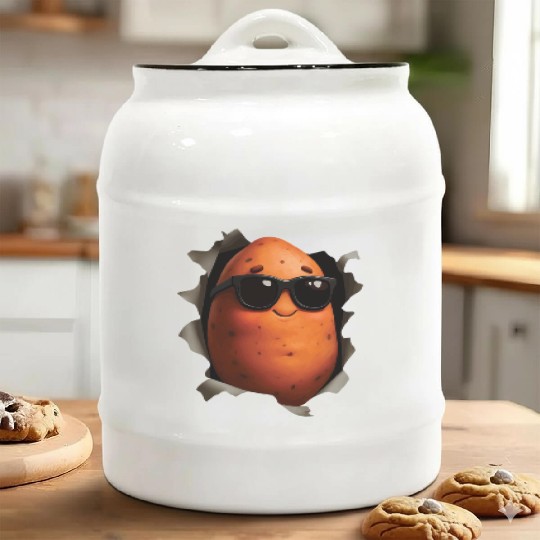 Sweet Potato Ceramic Cookie Jars
