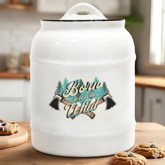 Born to be Wild Ceramic Cookie Jars