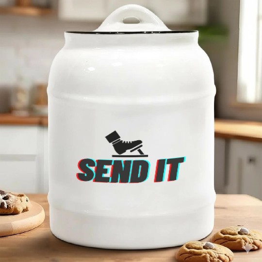 Send It Street Racing Ceramic Cookie Jars