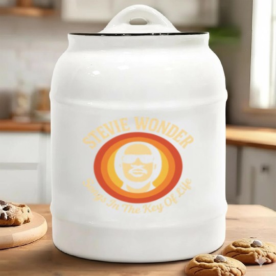 Stevie Wonder Ceramic Cookie Jars rtro vintage Songs in the