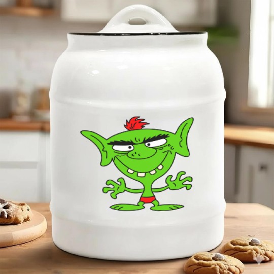 green goblin Ceramic Cookie Jars