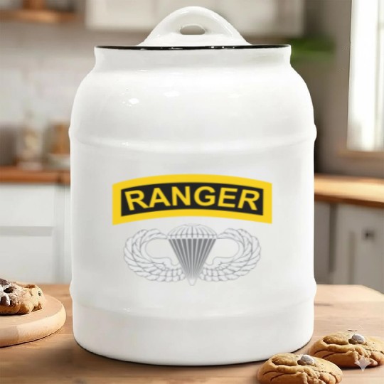 Airborne Ranger Ceramic Cookie Jars