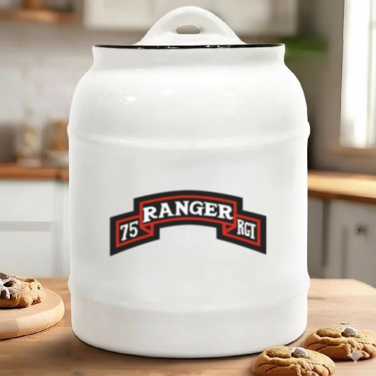 75th Ranger RGT Ceramic Cookie Jars