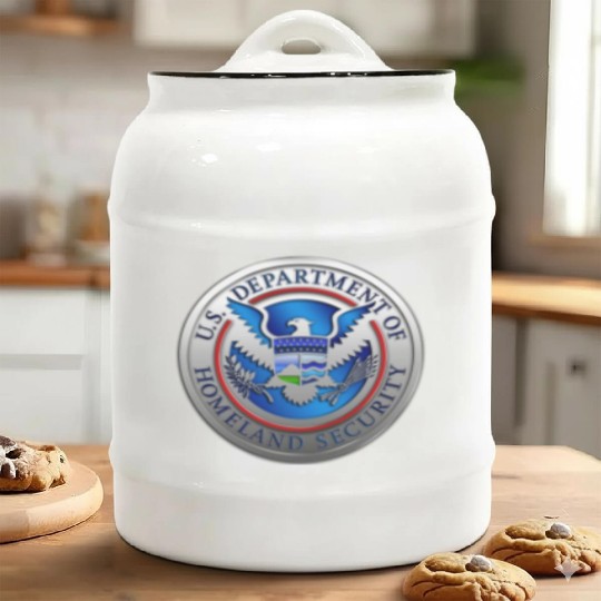 Department of Homeland Security (DHS) Ceramic Cookie Jars