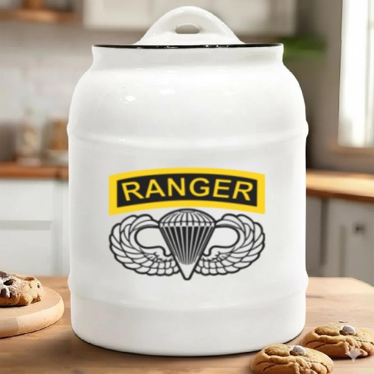 Airborne Ranger Ceramic Cookie Jars