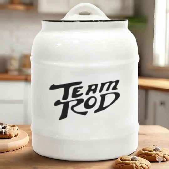 Team Rod Design From Hot Rod the Movie Ceramic Cookie Jars