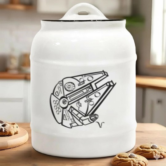 Millennium Falcon [Artist Rendering 4] Ceramic Cookie Jars