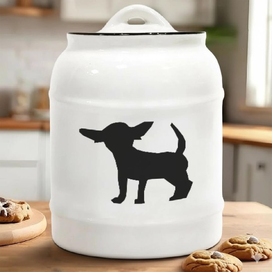 Chihuahua Ceramic Cookie Jars