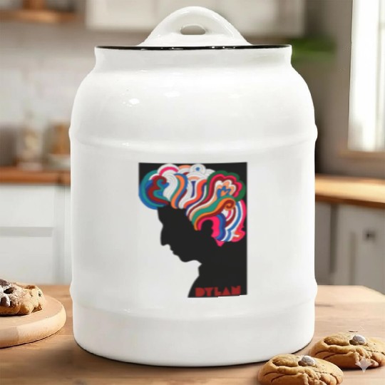 Bob Dylan icon Ceramic Cookie Jars