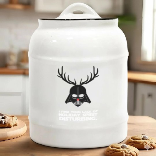 Star Wars Darth Vader Christmas Ceramic Cookie Jars