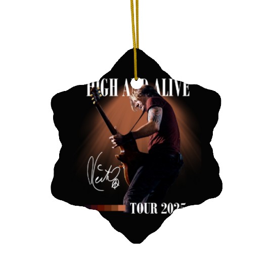 Comfort Colors Keith Urban High And Alive Tour 2025 Ceramic Ornaments, Keith Urban 2025 Concert, Keith Urban Fan Ceramic Ornaments, Keith Urban Merch
