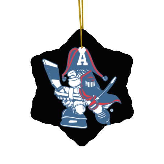 Milwaukee admiral cartoon Ceramic Ornaments