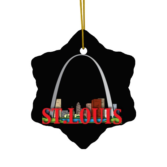 st louis Ceramic Ornaments