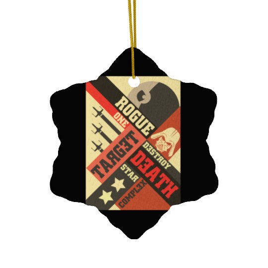 rogue one 2 Ceramic Ornaments