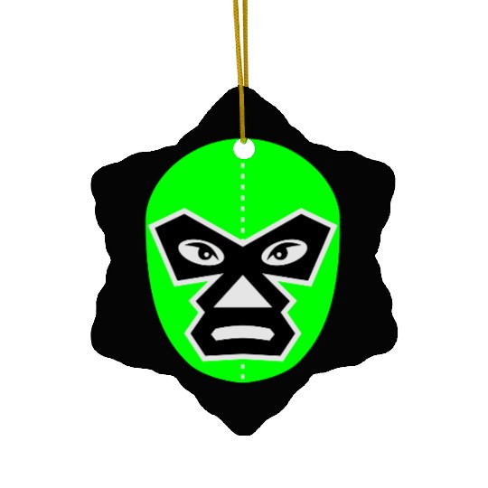 Sport vectorstock 1978393 Wrestling Maske 013 Ceramic Ornaments